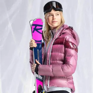 Damska kurtka narciarska Rossignol Hiver metalic Down image-0