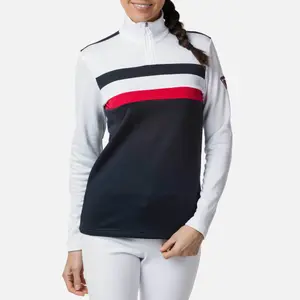 Bluza damska 1/2 zip Rossignol Stripes image-0