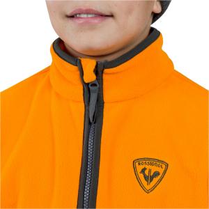 fleece met volledige rits voor kinderen Rossignol Strawpile image-3