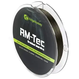 Treccia per carpe ridge monkey rm-tec braided mainline 300m image-1