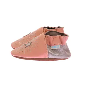 Baby girl slippers Robeez Moon image-1