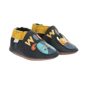 Baby boy slippers Robeez Woof image-1