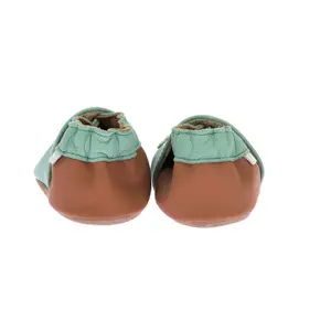 Baby boy slippers Robeez Roar image-1