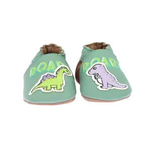 Baby boy slippers Robeez Roar image-3