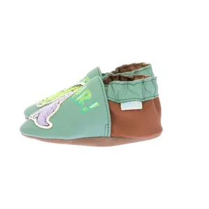 Baby boy slippers Robeez Roar image-4