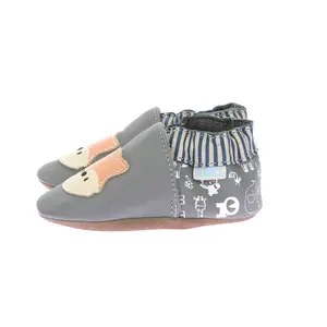 Baby boy slippers Robeez René image-4