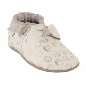 Baby girl slippers Robeez Seashell image-0