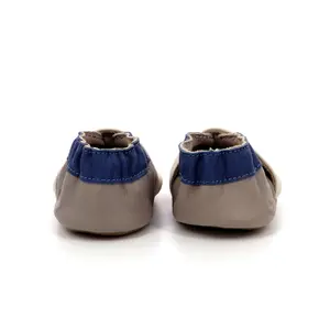 Baby boy slippers Robeez Funny Train image-2