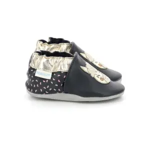 Baby girl slippers Robeez Lamaspirit image-0