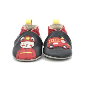 Slippers child Robeez Fireman Plg image-2