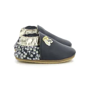 Baby girl slippers Robeez Leaf Season Crepe image-0