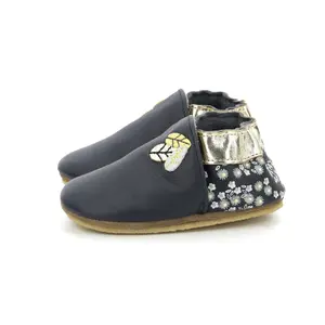 Baby girl slippers Robeez Leaf Season Crepe image-2