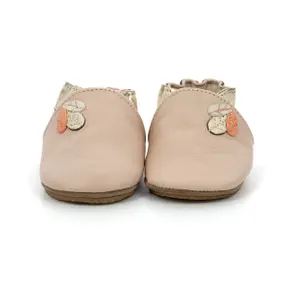 Girl's slippers Robeez Leaf Season Crp image-3