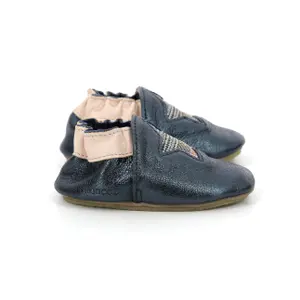 Girl's slippers Robeez Star Stripe Crp image-0