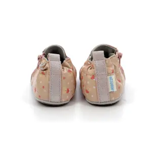 Baby girl slippers Robeez Festive Hearts image-3