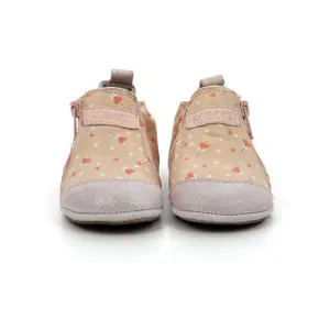 Baby girl slippers Robeez Festive Hearts image-4