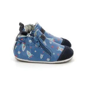 Baby boy slippers Robeez Rocket Trip image-0