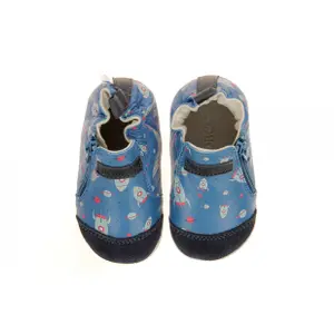 Baby boy slippers Robeez Rocket Trip image-2