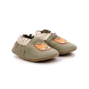 Baby girl sandals Robeez Tropical Tiger image-0