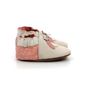 Baby girl slippers Robeez Colorfull Dog image-0