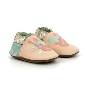 Baby girl slippers Robeez Eyes On You image-1