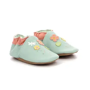 Baby girl slippers Robeez Spring Time image-0