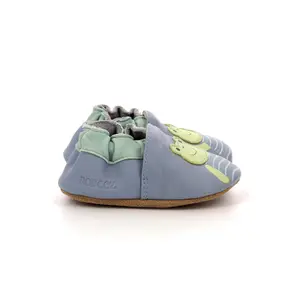 Baby boy slippers Robeez Froggy Rain image-1