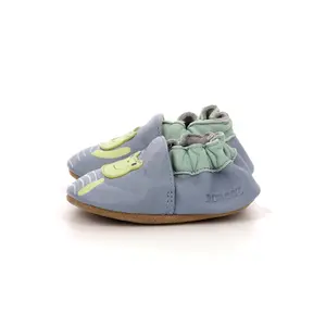 Baby boy slippers Robeez Froggy Rain image-3