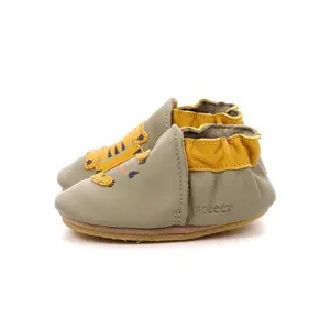 Baby boy slippers Robeez Tiger Nap image-3