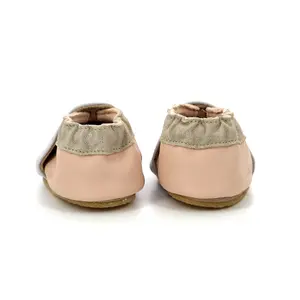 Baby girl slippers Robeez Cute Zebra Crepe image-2