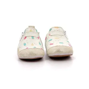 Baby girl slippers Robeez Confetti Ice image-4