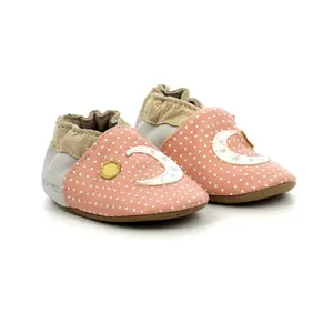 Baby girl slippers Robeez Silently Moon image-1