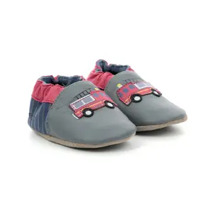 Baby boy slippers Robeez Emergency image-0