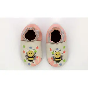 Baby girl slippers Robeez Bee Carefull image-4