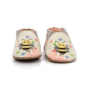 Baby girl slippers Robeez Bee Carefull image-2