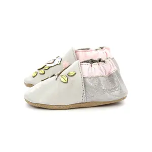 Baby girl slippers Robeez Nice Birds image-1