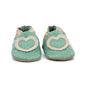 Girl's slippers Robeez Tiny Heart image-3