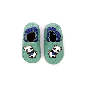 Baby boy slippers Robeez Playing Panda image-4
