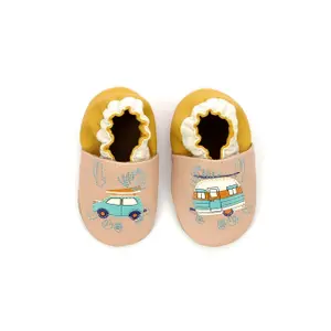 Baby boy slippers Robeez Vintage Rest image-4