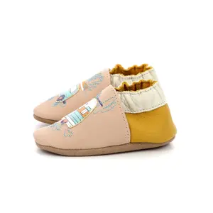 Baby boy slippers Robeez Vintage Rest image-1