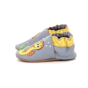 Baby boy slippers Robeez Seabed image-2