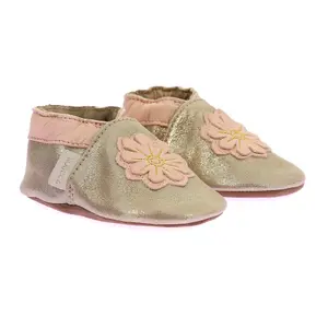 Baby girl slippers Robeez Just A Flower image-0