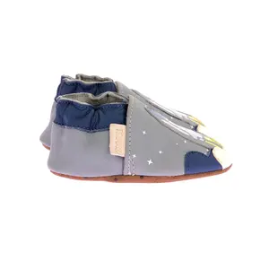 Baby boy slippers Robeez Starocket image-0