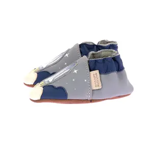 Baby boy slippers Robeez Starocket image-2