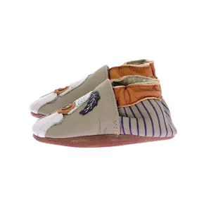 Baby boy slippers Robeez Helmet Bear image-2