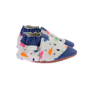 Baby boy slippers Robeez Bludino image-0