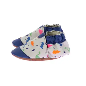 Baby boy slippers Robeez Bludino image-2