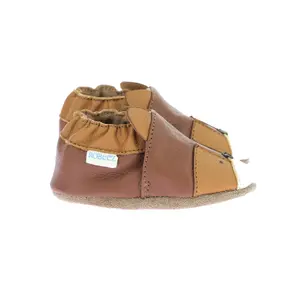 Baby boy slippers Robeez Easy Heart image-1