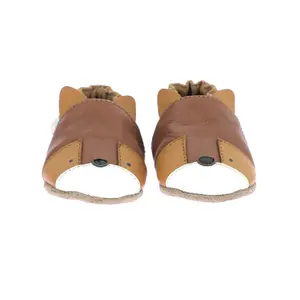 Baby boy slippers Robeez Easy Heart image-4