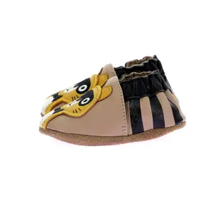 Baby boy slippers Robeez Raycoon image-3